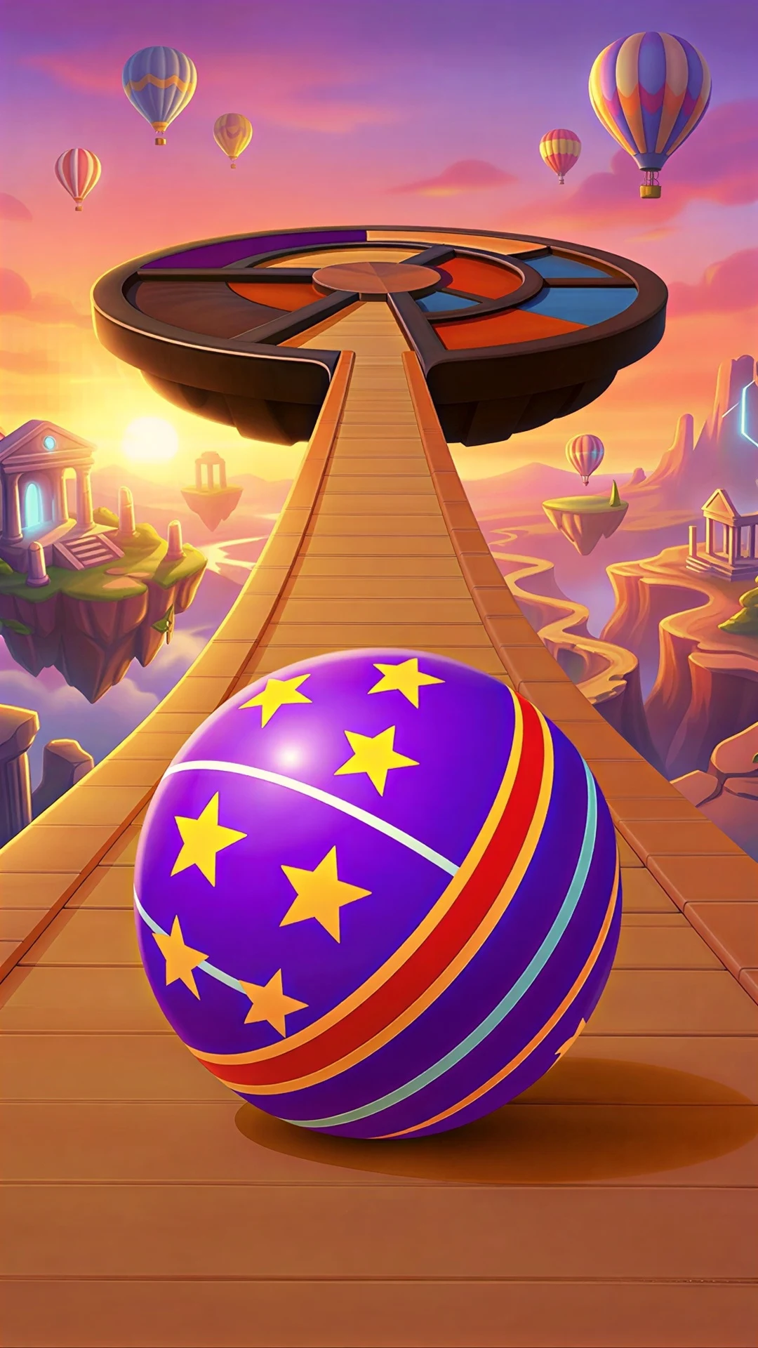 Rolling Ball Runner Ball Game screenshot