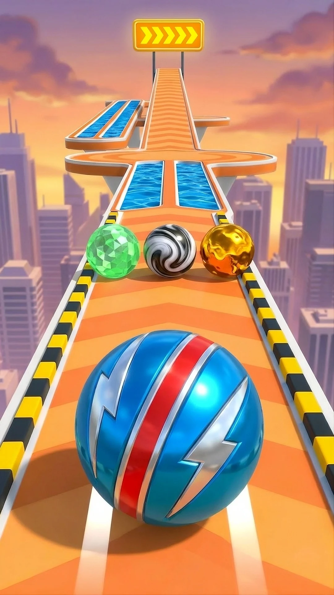 Rolling Ball Runner Ball Game screenshot